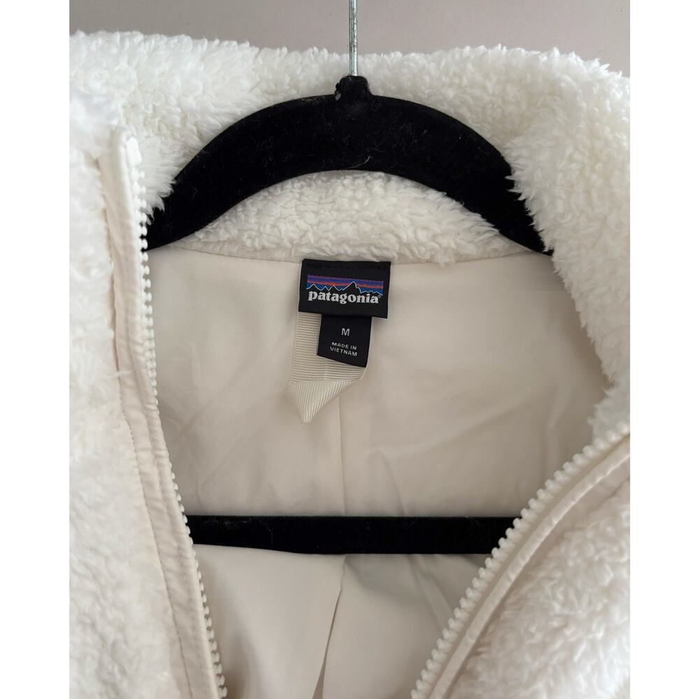 Birch White Women's Patagonia Los Gatos Fleece Jacket M - Picture 6 of 6
